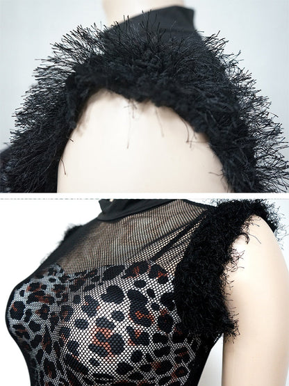 Levoire | Bralette En Matériau En Filet Robes Maxi & Ensembles De Bodysuit