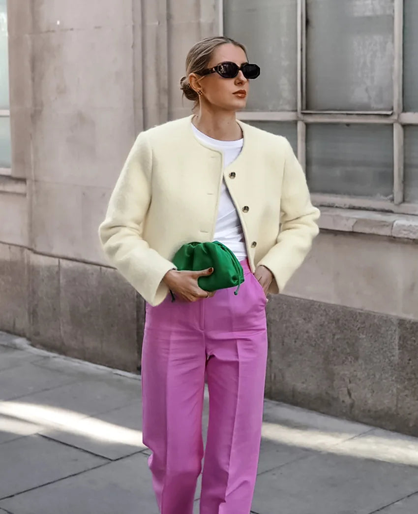 Levoire | Col Manches Longues Veste Courte