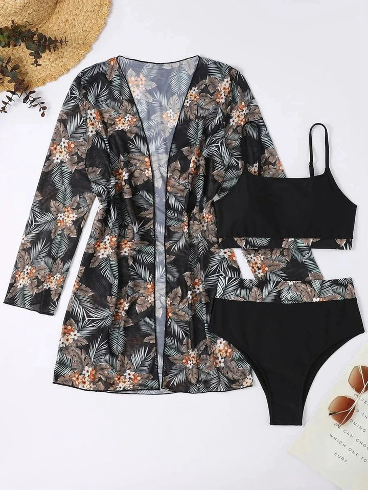 Levoire | Bikini Trois Pièces Avec Cache-Maillot