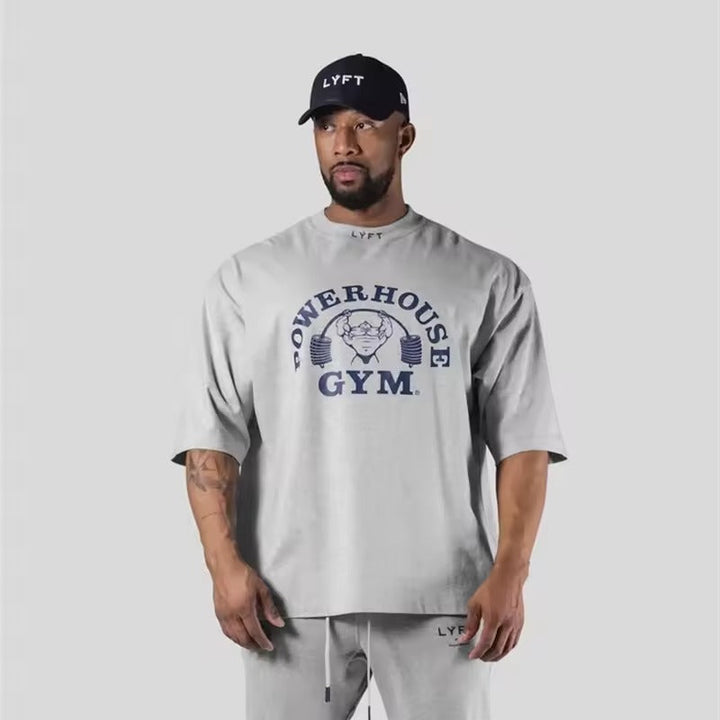Levoire | T-Shirt De Sport Pour Hommes Respirant Et Léger Harmaa2