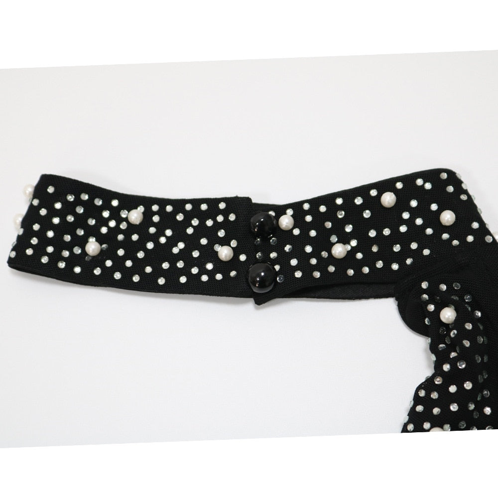 Levoire | Robe À Une Épaule Et Tissu En Filet Minimode