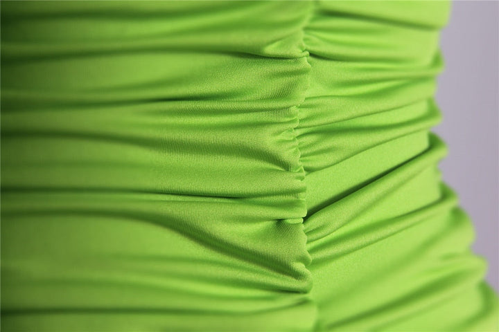 Levoire | String Dos Nu Découpé Double Jupe Mini Robes