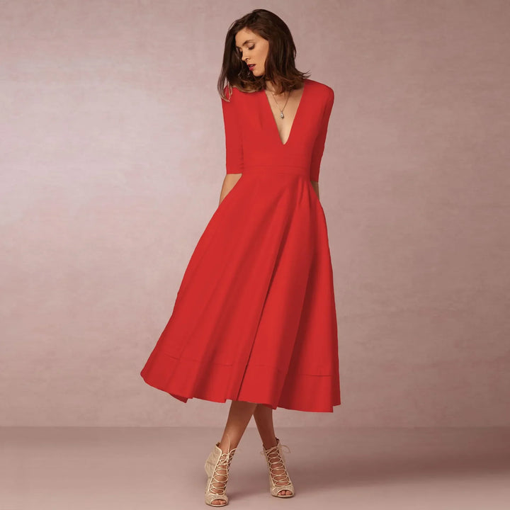 Levoire | Robe Style Princesse Rot