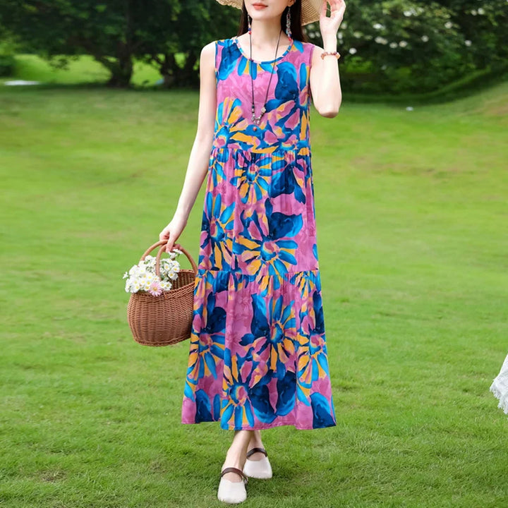 Levoire | Robe Longue Bohème Grande Taille D