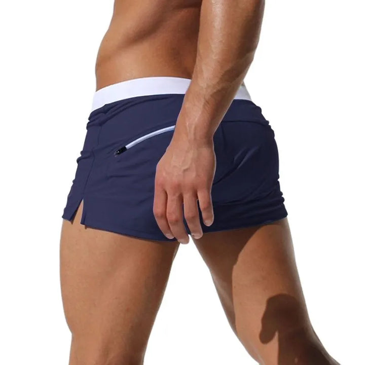 Levoire | Maillot De Bain Moderne Court À Séchage Rapide Bleu foncé S