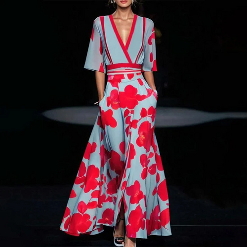 Levoire | Élégante Robe Fleurie Large
