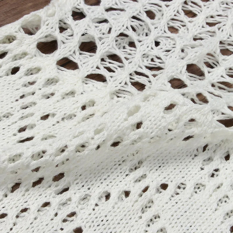 Levoire | Robe Maxi Holli Transparente Crochet