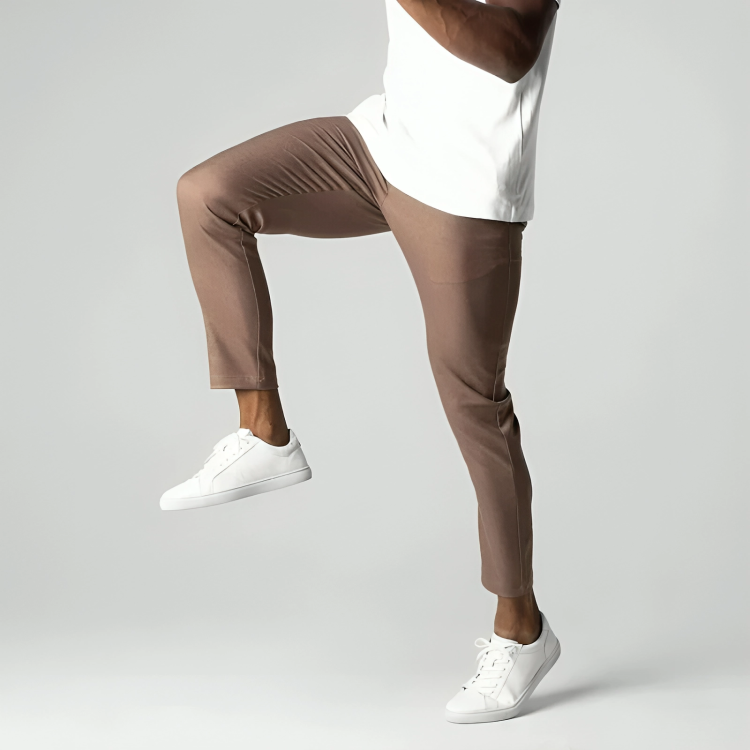 Levoire | Pantalon Extensible Avec Ceinture Confort