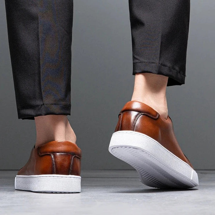 Levoire | Baskets En Cuir Pour Homme