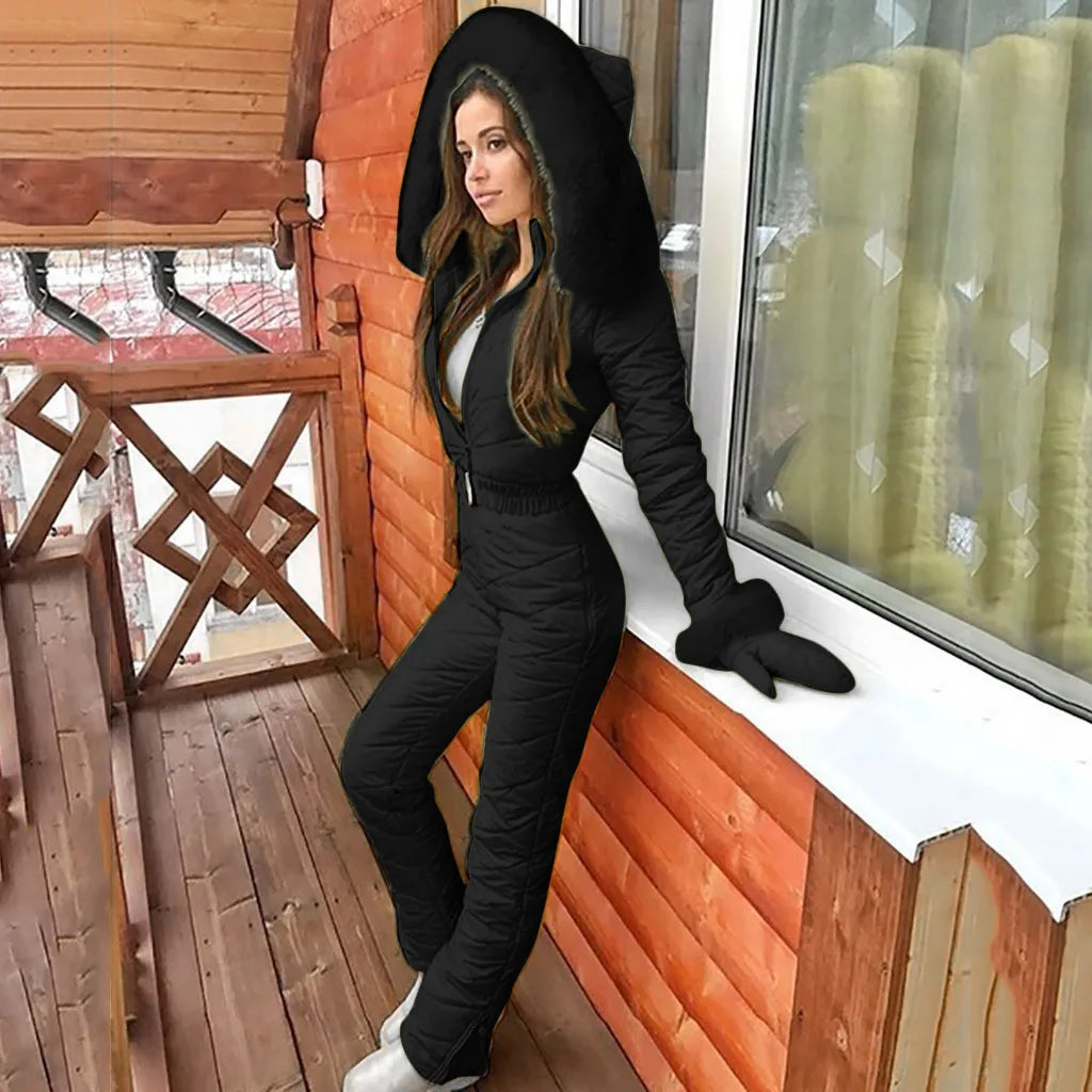 Levoire | Combinaison D'Hiver Élégante Pour Femmes Noir