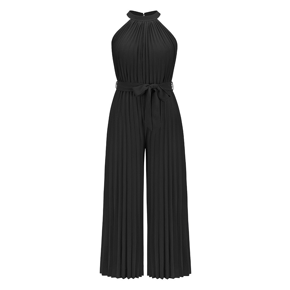 Levoire | Mono Avec Plis Pour Femmes Noir