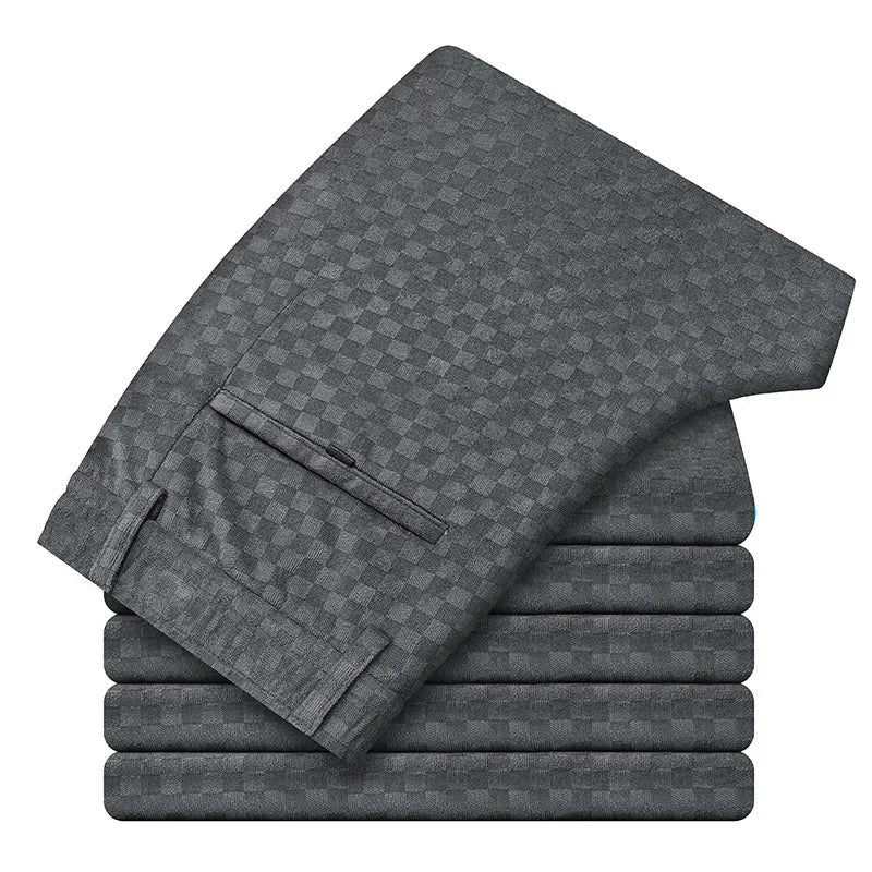 Levoire | Pantalon En Velours Côtelé À Carreaux