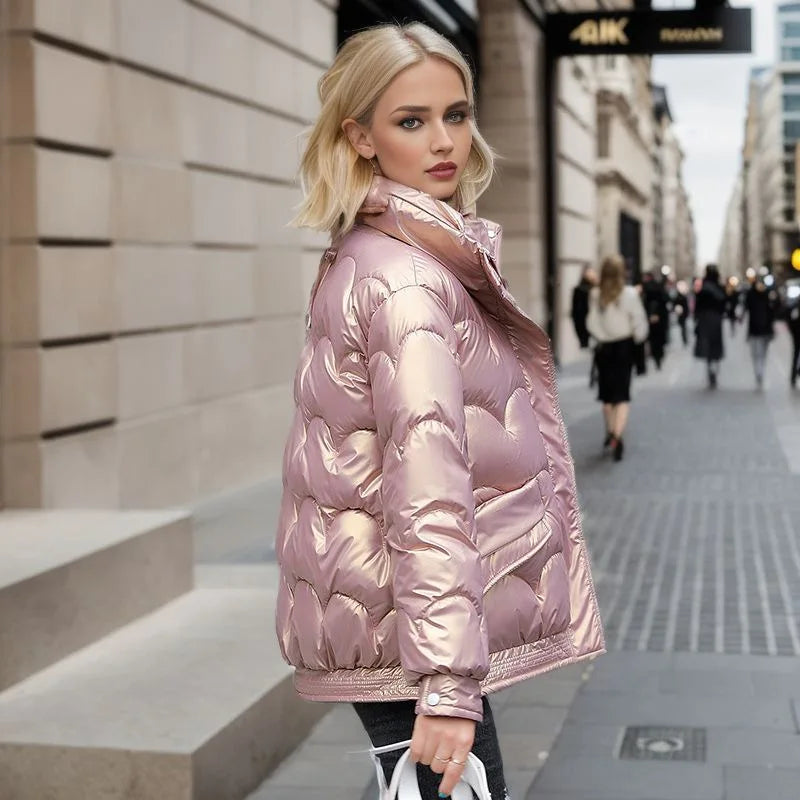 Levoire | Veste À Capuche À Manches Longues Avec Fermeture Éclair Et Poches Rosa