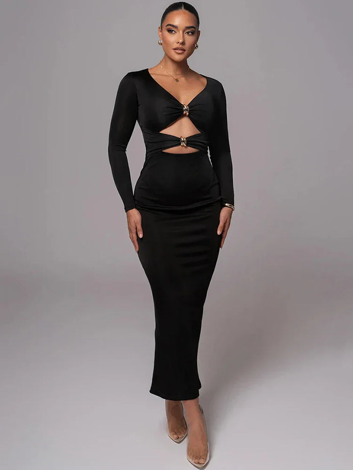 Levoire | Robe Longue Elégante Avec Une Coupe Moulante Sexy