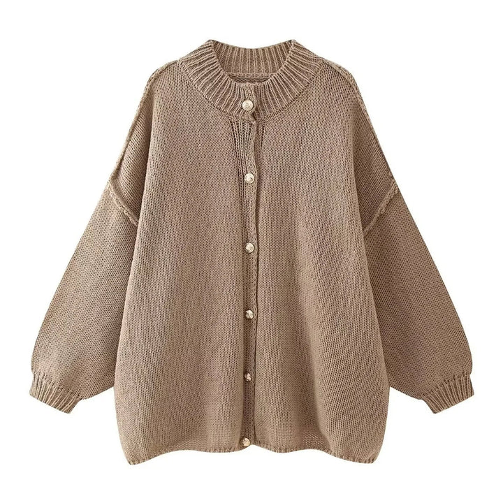 Levoire | Cardigan En Laine Khaki