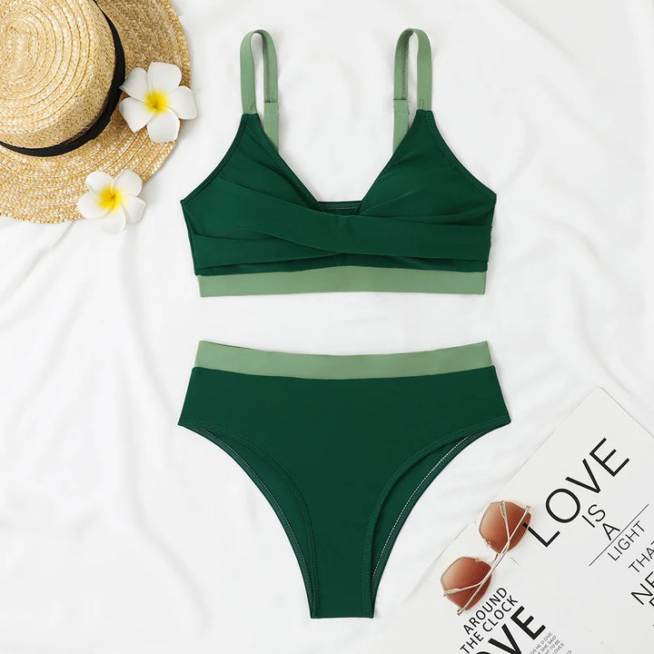 Levoire | Ensemble Bikini Taille Haute Femme