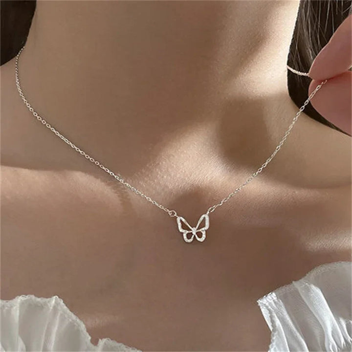 Levoire | Collier Papillon À Double Rangée NJ-613