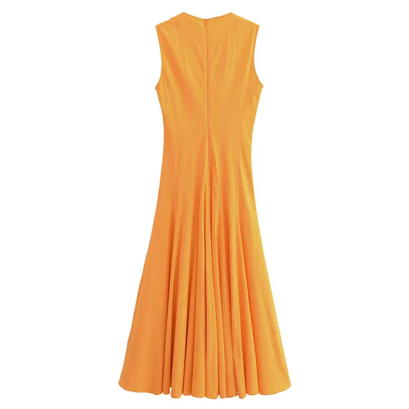 Levoire | Robe Sans Manches Éclatante