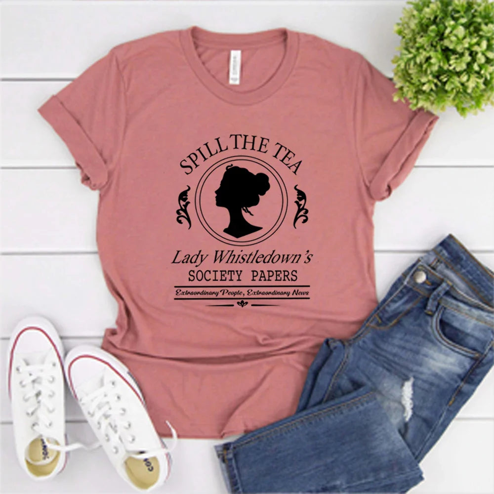 Levoire | Blouse Avec Motif Élégant De La Série Bridgerton Rose foncé