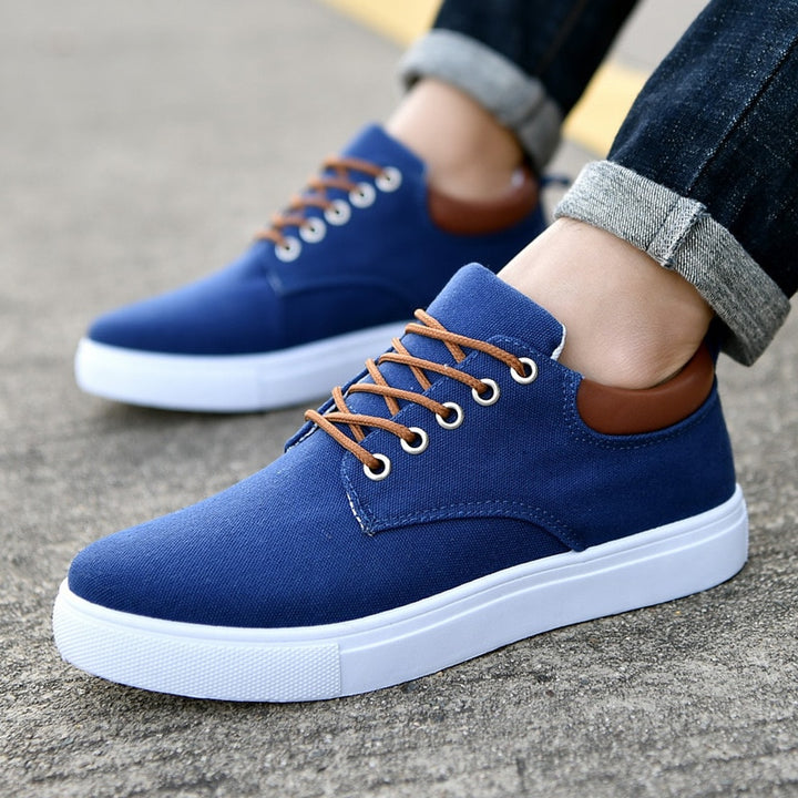 Levoire | Semelle Lisse De Chaussure Avec Semelle Blanche Bleu
