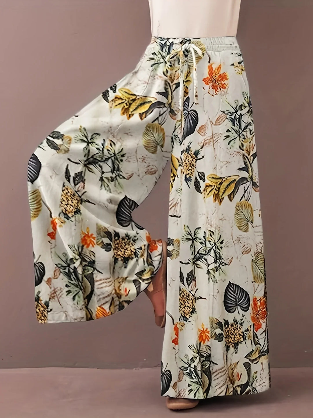 Levoire | Pantalons amples avec cordon de serrage
