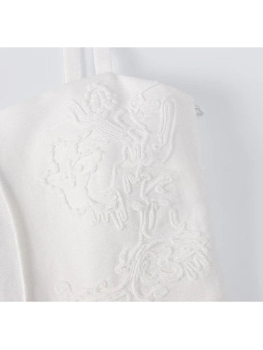 Levoire | Robe Midi Éclatante Brodée