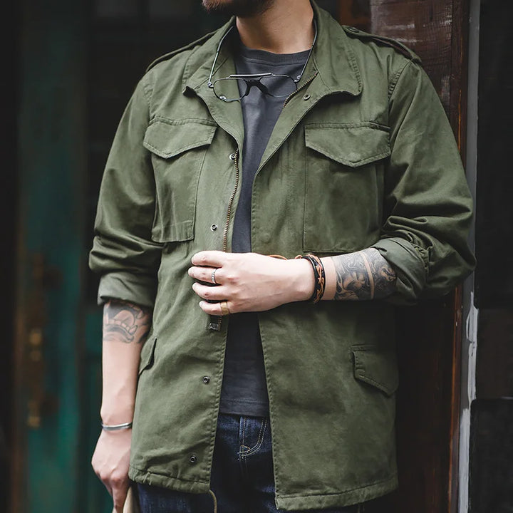 Levoire | Veste Militaire M65 Verte Homme