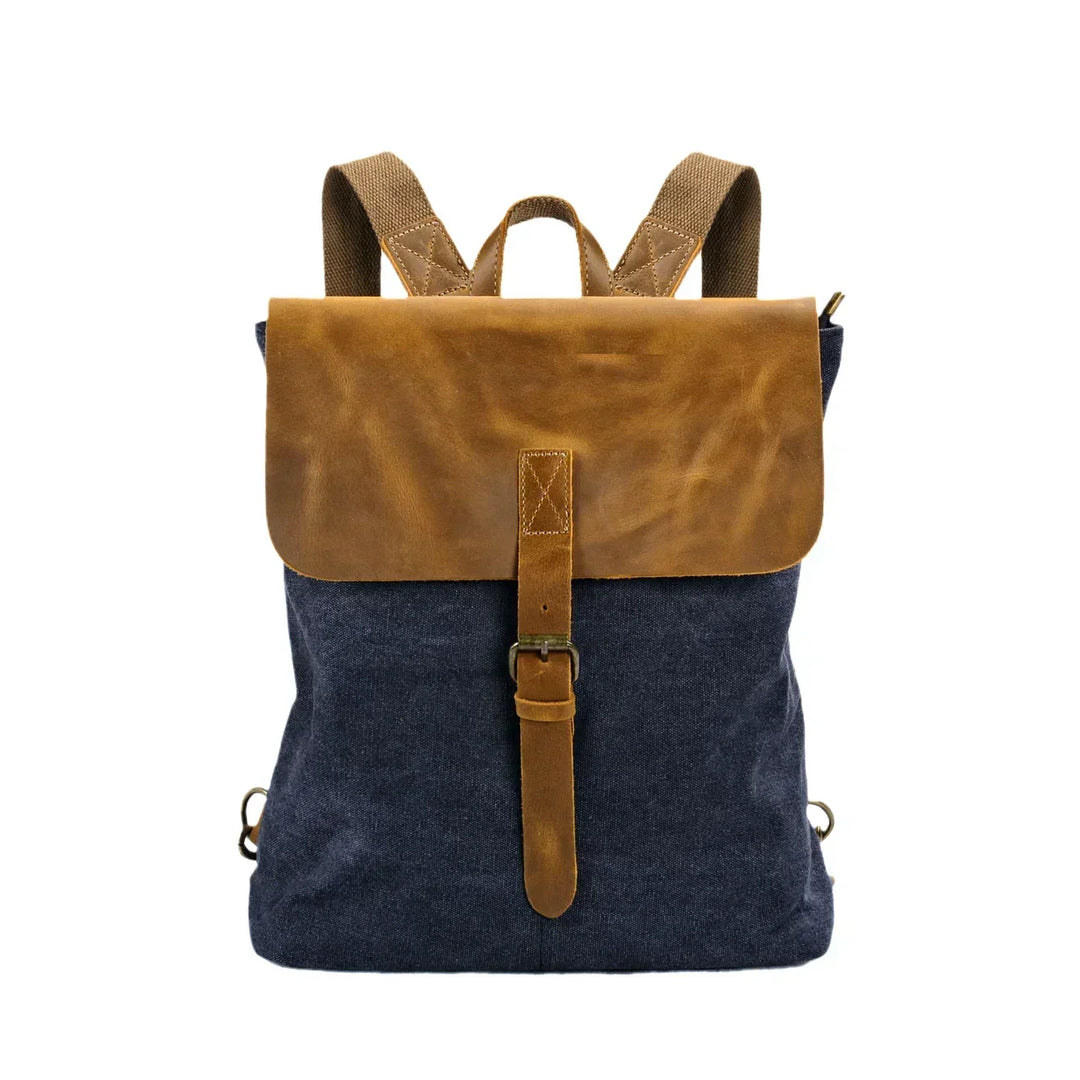 Levoire | Sac Bandoulière Élégant En Toile, Convertible Noir