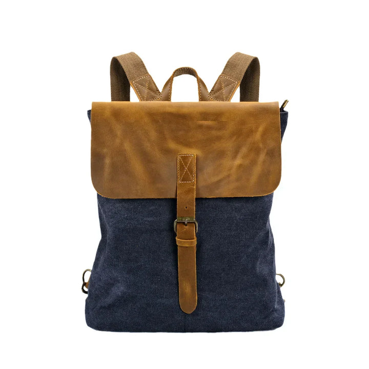Levoire | Sac Bandoulière Élégant En Toile, Convertible Noir