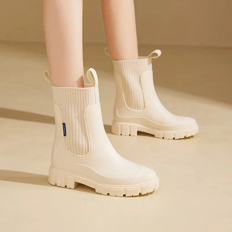 Levoire | Bottes Chaudes Et Élégantes Arc-En-Ciel