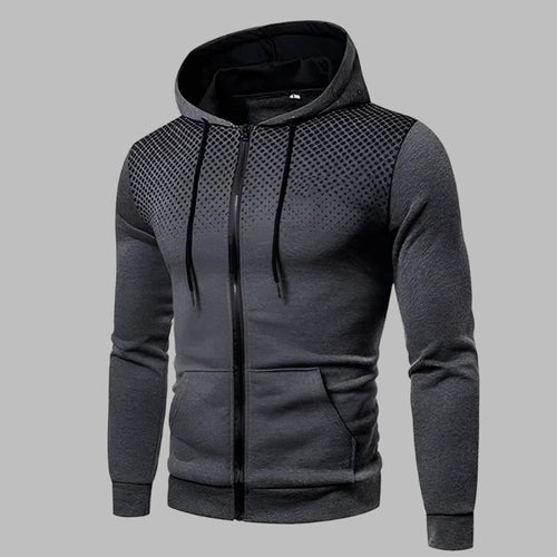 Levoire | Sweat À Capuche Sportif Pour Hommes Avec Fermeture Éclair Pour L'Entraînement