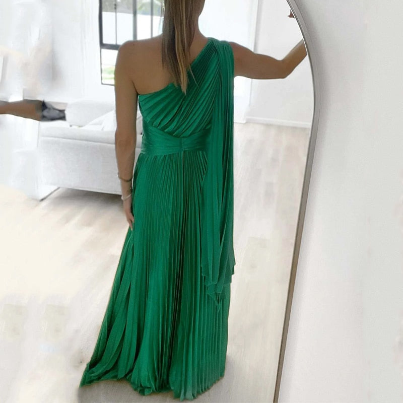 Levoire | Satinpuddings Plissé Lyskostakk Robes Longues
