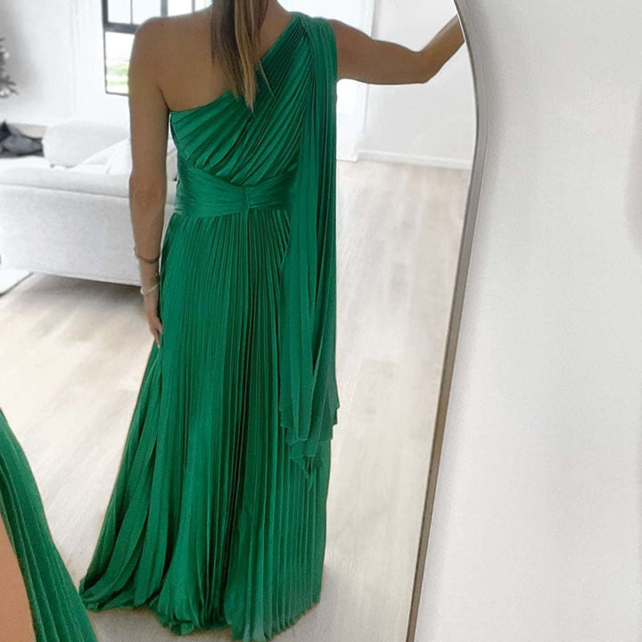 Levoire | Satinpuddings Plissé Lyskostakk Robes Longues