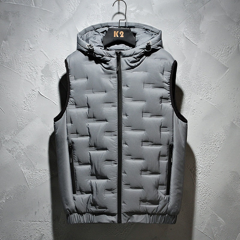 Levoire | Gilet à capuche avec Design Intemporel et Coupe-Vent pour Toutes les Saisons Gris