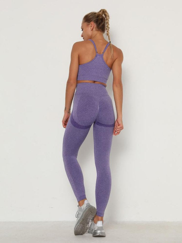 Levoire | Ensemble De Sport 2 Pièces Parfait À Porter Tous Les Jours Violet XL