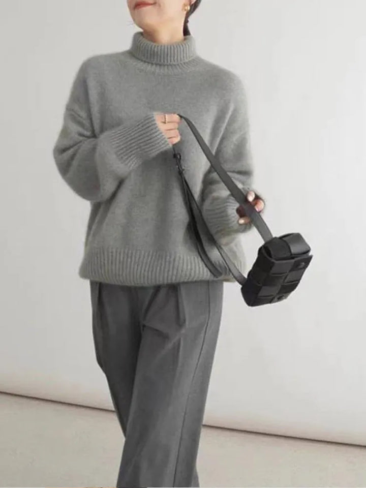 Levoire | Pull col roulé en cachemire premium