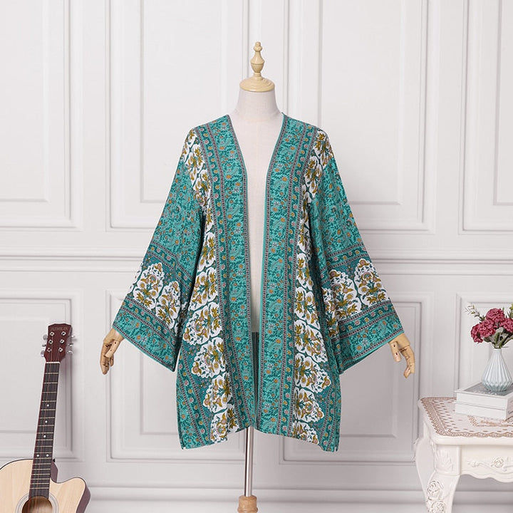 Levoire | Blouse Florale Décontractée Lâche Plage