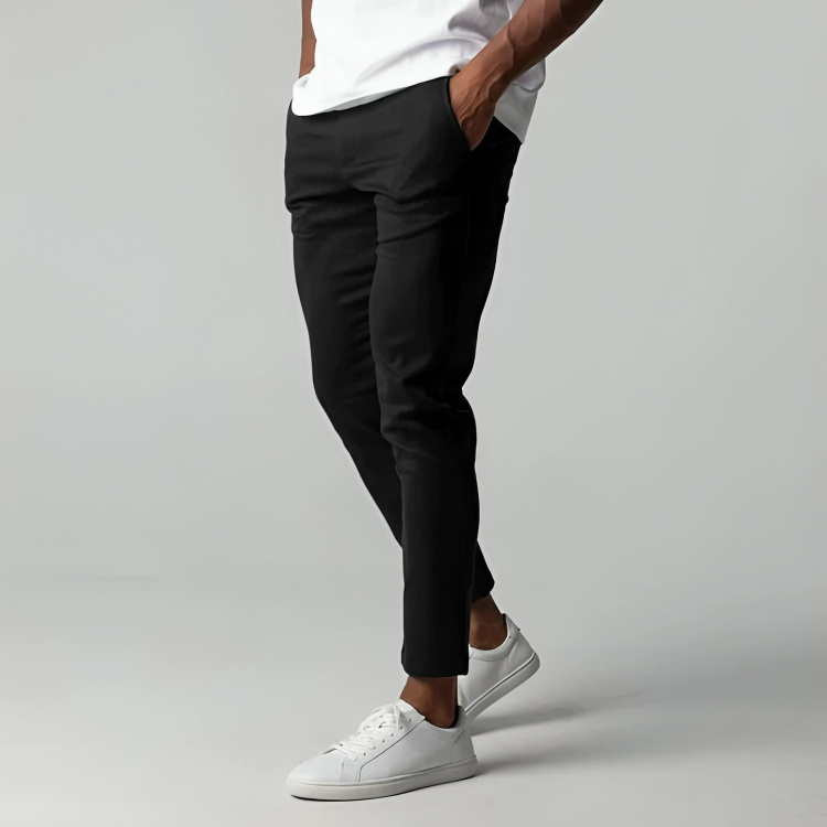 Levoire | Pantalon Extensible Avec Ceinture Confort