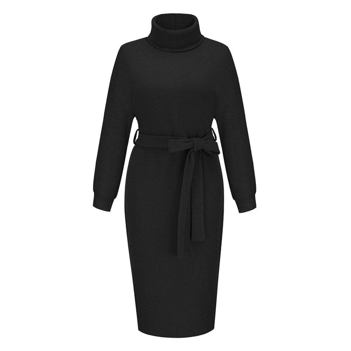 Levoire | Pull Tricoté Avec Col Pour Femmes Noir