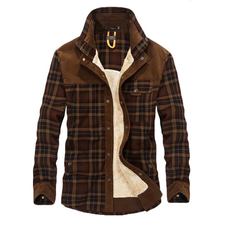 Levoire | Veste Cuir Intemporelle Café