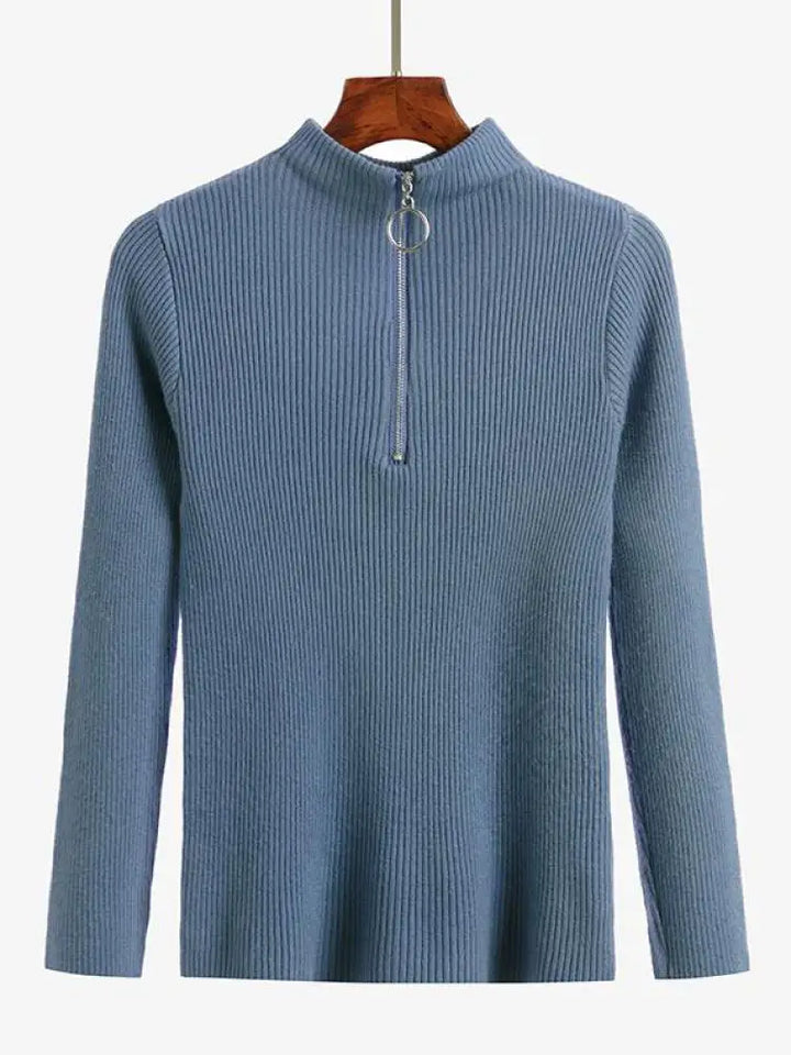 Levoire | Pull Vintage Femme Avec Zip