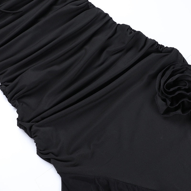 Levoire | Haut-Décolleté Volant Goutte Mini Vêtements