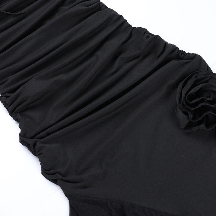 Levoire | Haut-Décolleté Volant Goutte Mini Vêtements