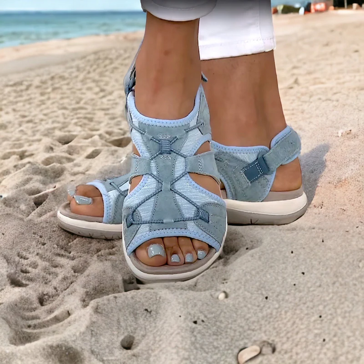 Levoire | Sandales De Confort Ultimes Avec Straps Bleu clair