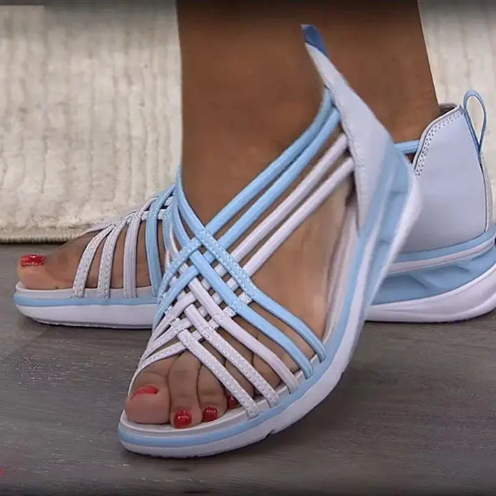 Levoire | Sandales orthopédiques favorables aux pieds Bleu ciel