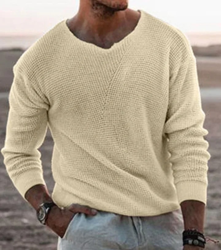 Levoire | Pull Homme Moderne Pour Toutes Les Occasions Beige