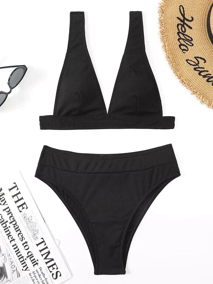 Levoire | Bikini Taille Haute Ensemble Pour Détente Et Baignade