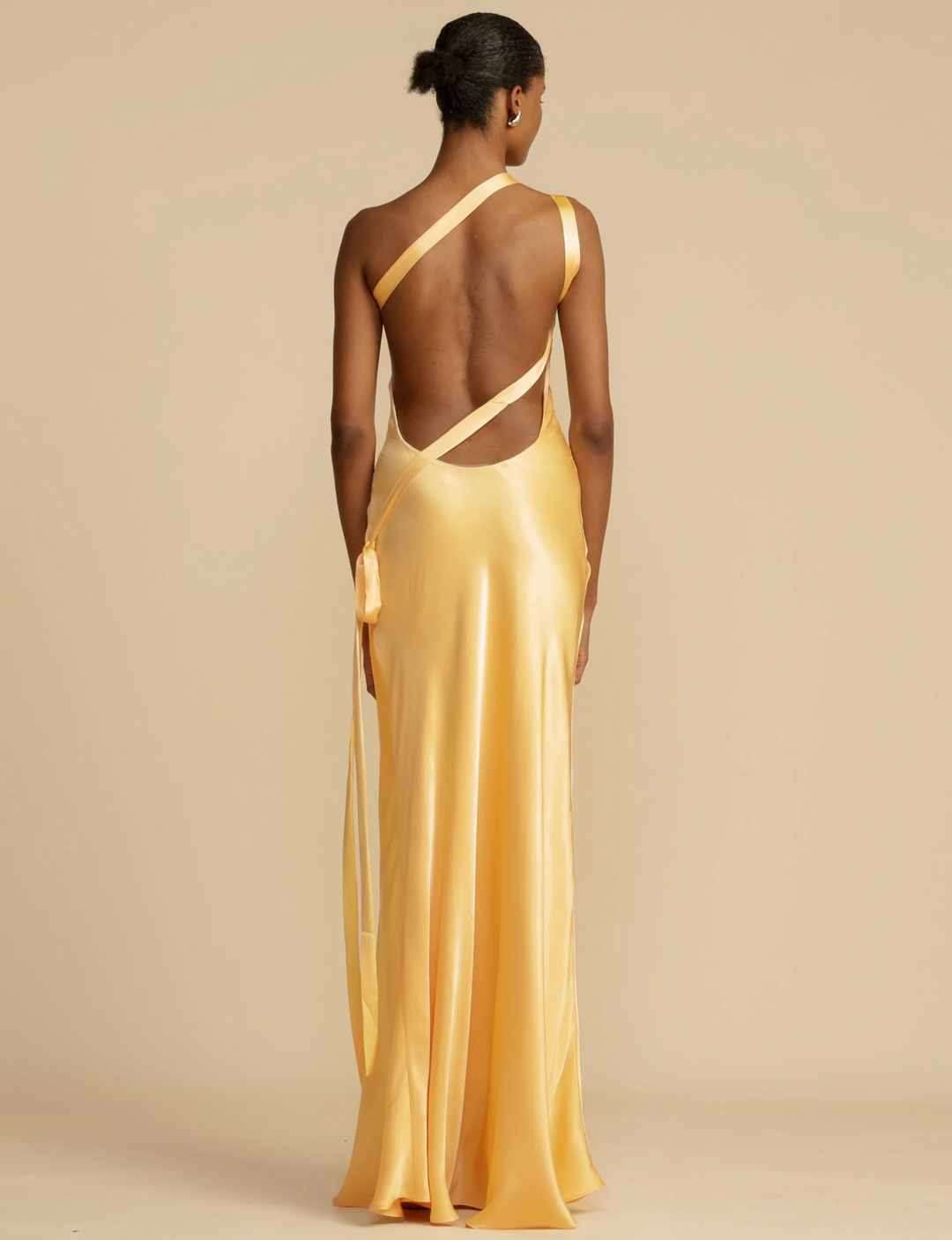 Levoire | Robe De Cocktail Maxi D'Été Élégante À Dos Ouvert