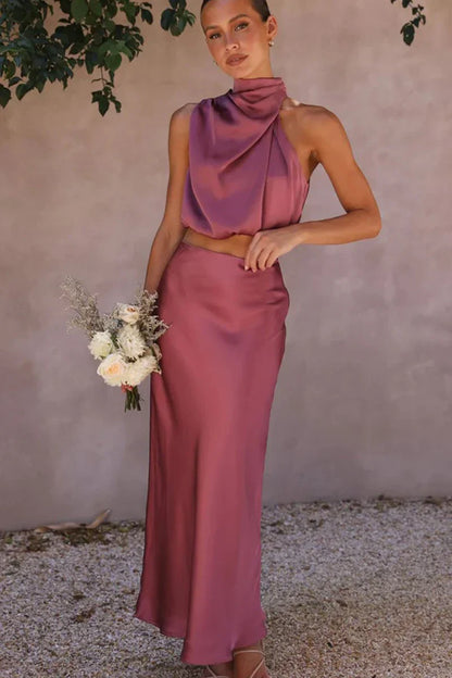 Levoire | Ensemble Élégant Deux Pièces Rosa