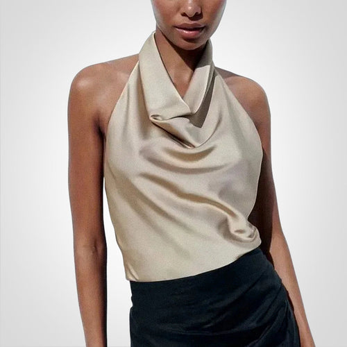 Levoire | Satina Crop Top Col Roulé